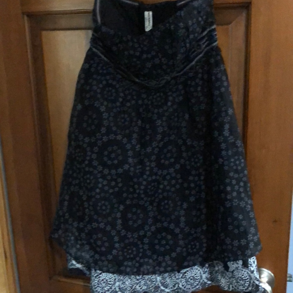 Free People size 4 strapless dress